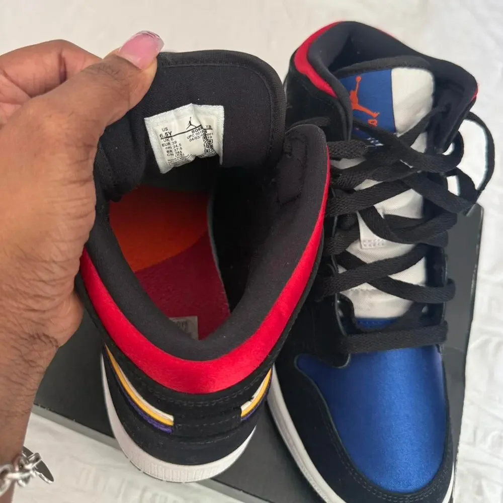 Jordan 1 Mid Lakers sneakers